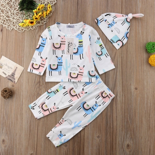 Newborn Baby Girl Boy Pajamas Clothes Babies