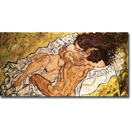 Artistic Home Gallery 1224AM529SAG The Embrace by Egon Schiele Premium