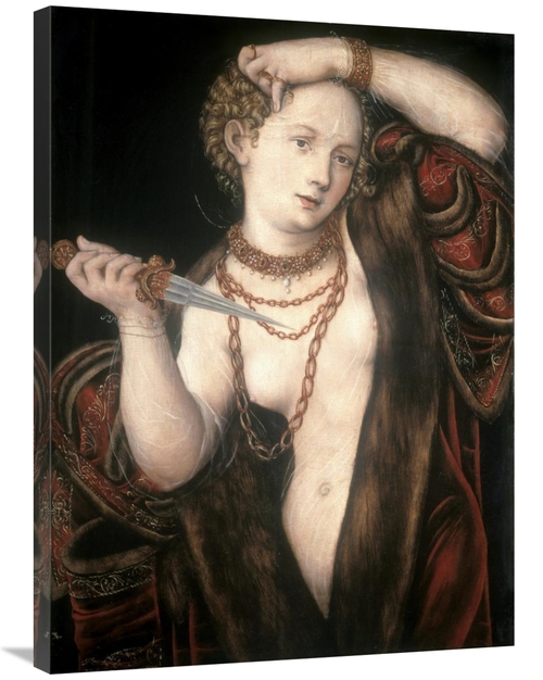 Global Gallery GCS-281921-36-142 36 in. Lucretia Art Print - Lucas Cra