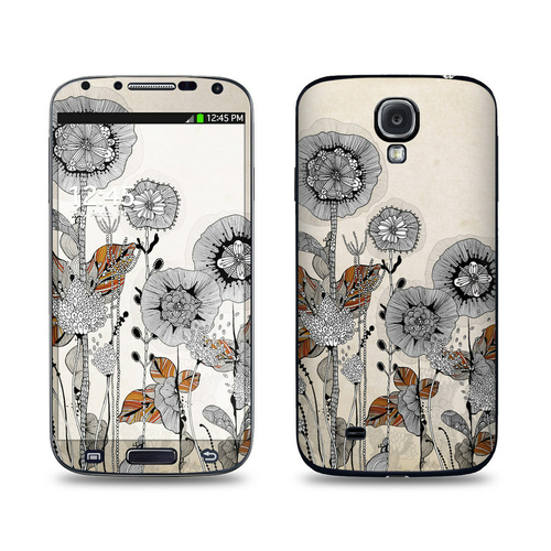 DecalGirl SGS4-FFLOWER Samsung Galaxy S4 Skin - Four Flowers