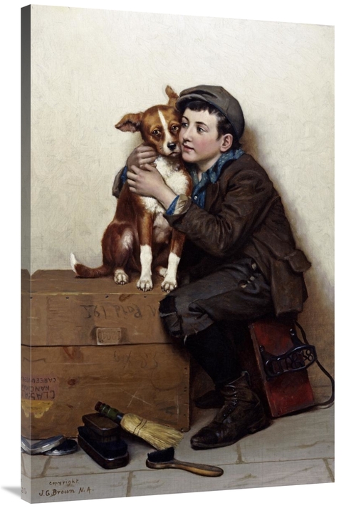 Global Gallery GCS-267799-44-142 44 in. Against His Will Art Print - J