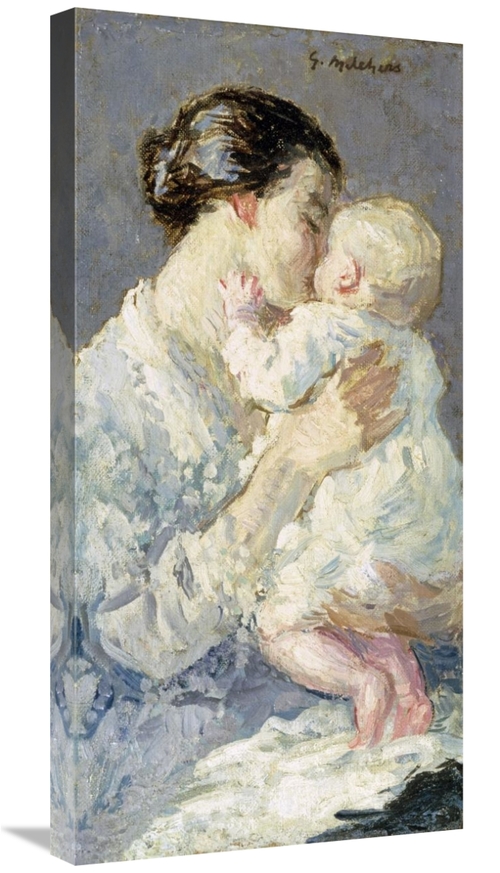 Global Gallery GCS-282503-30-142 30 in. Julia Payne & Her Son Ivan Art