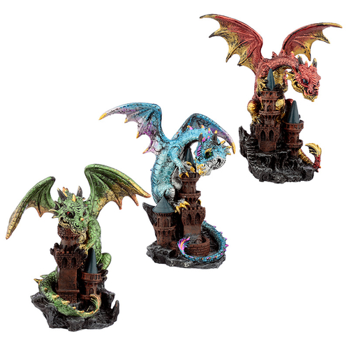 Castle Protector Elements Dragon Figurine