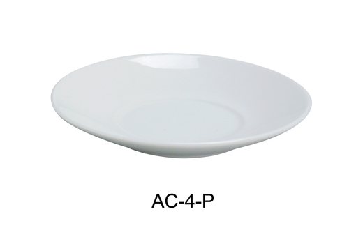 Yanco AC-4-P ABCO 4" Saucer for AC-3-P Espresso Cup