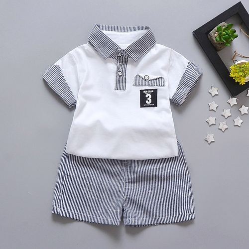 2 Pieces Sets Clothes Toddler Baby Boys Letter