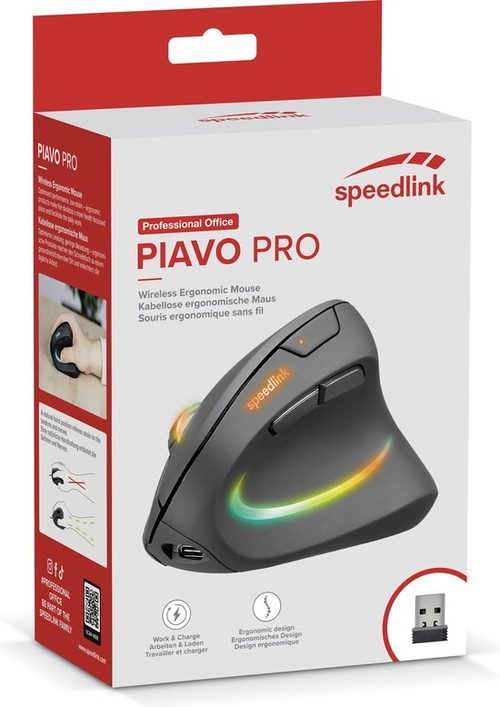 Speedlink - PIAVO PRO Vertical - wireless black