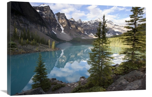 Global Gallery GCS-395484-2436-142 24 x 36 in. Moraine Lake in the Val
