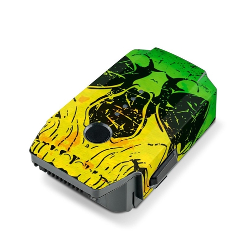 DecalGirl DJIMPB-HTSKULL DJI Mavic Pro Battery Skin - Hot Tribal Skull