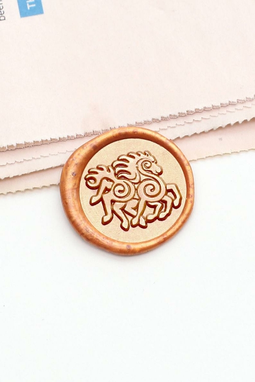 Viking Odin Sleipnir Wax Seal Stamp /Birthday Invitation