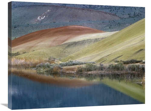 Global Gallery GCS-396982-2432-142 24 x 32 in. Painted Hills Reflected