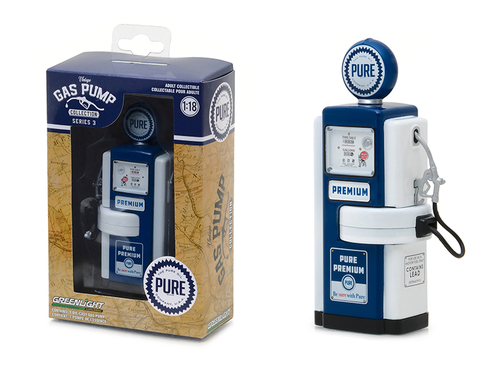 1948 Wayne 100-A Gas Pump Pure Oil \Pure Premium Be Sure With Pure\"