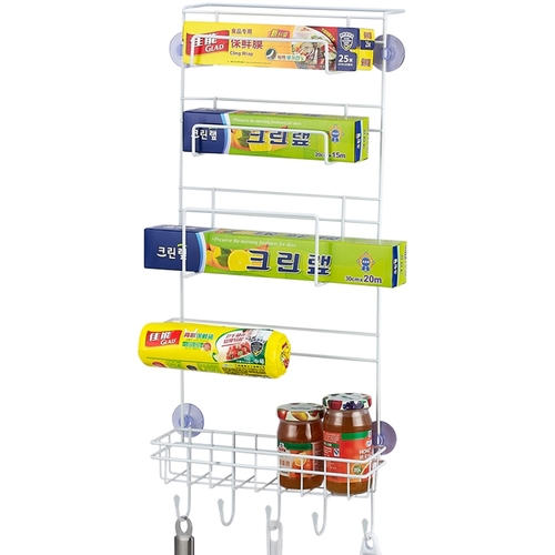 Kitchen Refrigerator Rack Side Shelf Sidewall