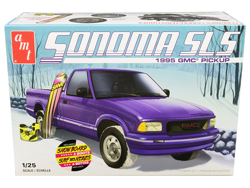 AMT AMT1168M Skill 2 Model Kit 1995 GMC Sonoma SLS Pickup Truck with S