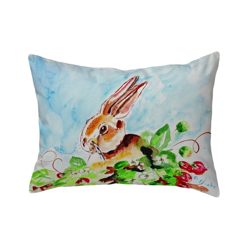 Betsy Drake NC816 16 x 20 in. Jack Rabbit Left No Cord Pillow