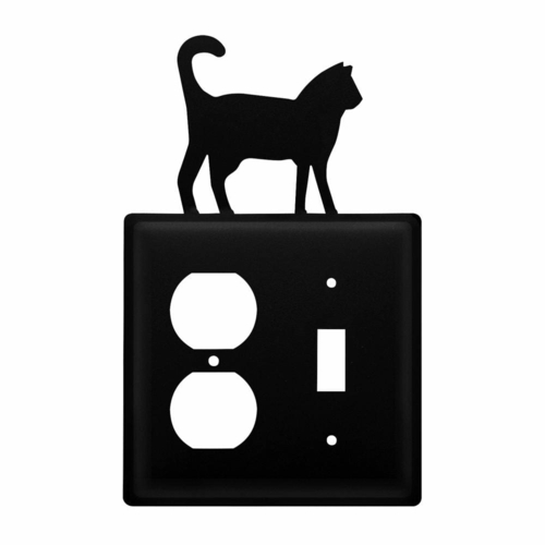 Wrought Iron Pet Cat Outlet & Switch Cover