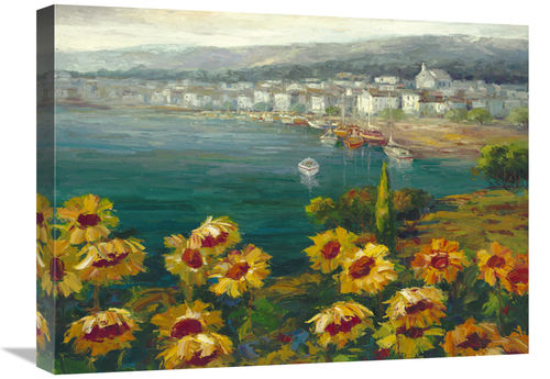 Global Gallery GCS-125947-1824-142 18 x 24 in. Sunflower Harbor Art Pr