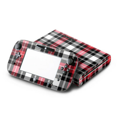 DecalGirl WIIU-PLAID-RED DecalGirl Nintendo Wii U Skin - Red Plaid