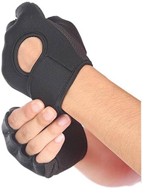 Leather Weight Lifting Gloves For Gym Workout, 