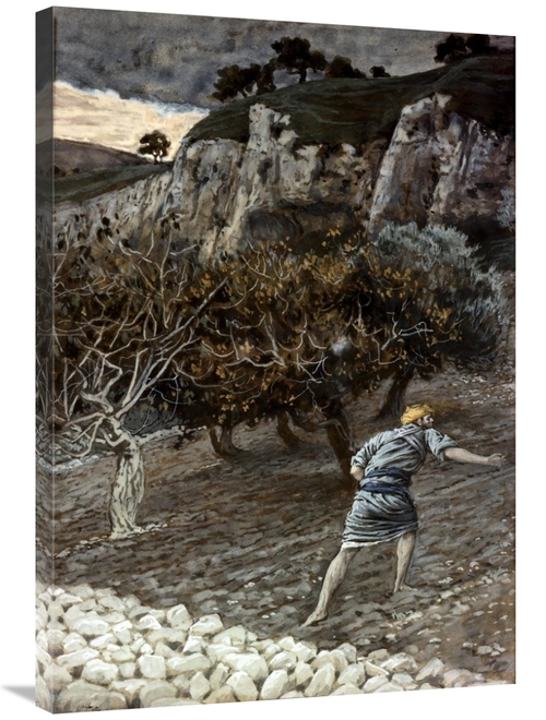 Global Gallery GCS-280301-36-142 36 in. Enemy Sowing Tares Art Print -