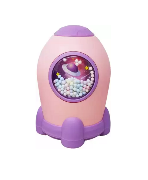 Premium Quality Rocket Shape Piggy Bank with Number Code Lock For Kids