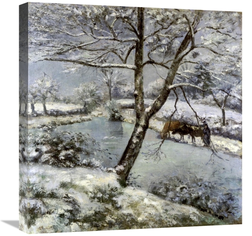 Global Gallery GCS-279420-22-142 22 in. LHiver a Mouton Cault Art Prin