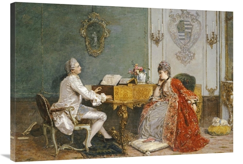 Global Gallery GCS-266618-40-142 40 in. The Private Recital Art Print 