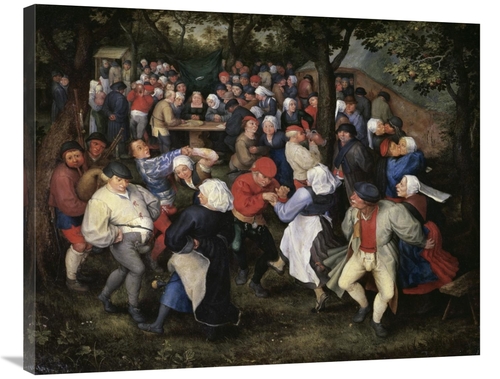 Global Gallery GCS-276912-36-142 36 in. Village Celebration - II Art P