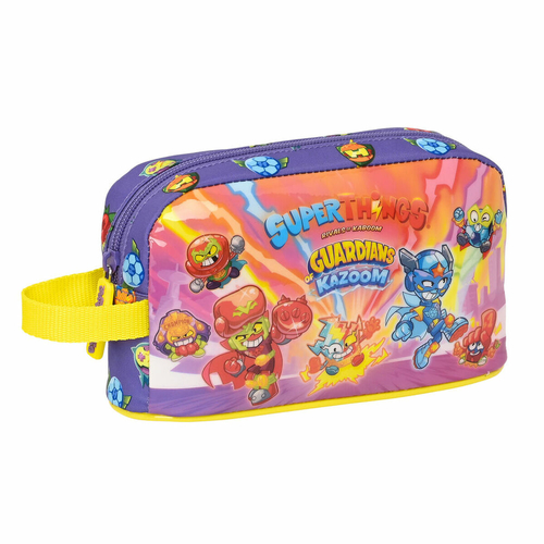 Thermal Lunchbox SuperThings Guardians of Kazoom Purple Yellow (21.5 x
