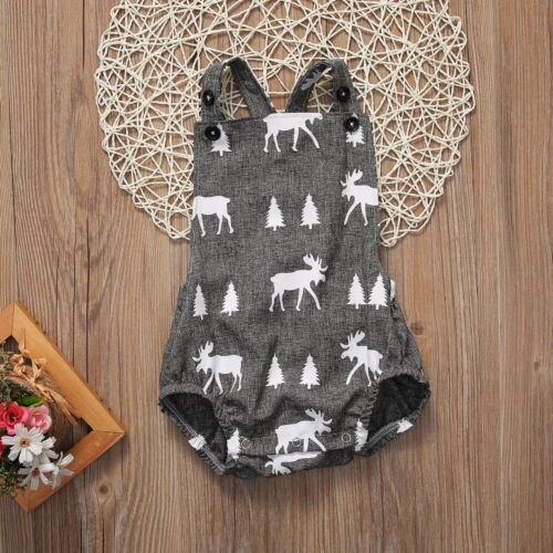 Summer Cute Toddler Baby Boys Jumpsuit Bodysuit