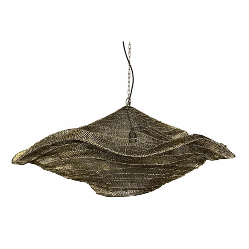 Ceiling Light DKD Home Decor Golden Iron 50 W 90 x 90 x 37 cm