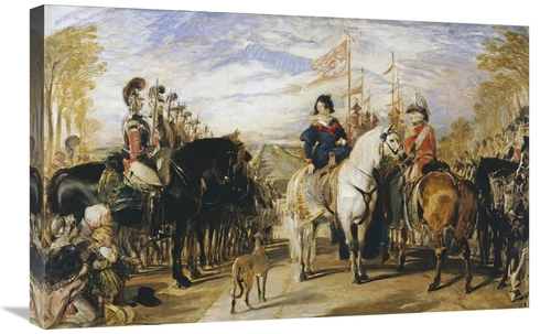 Global Gallery GCS-266721-30-142 30 in. Queen Victoria & the Duke of W