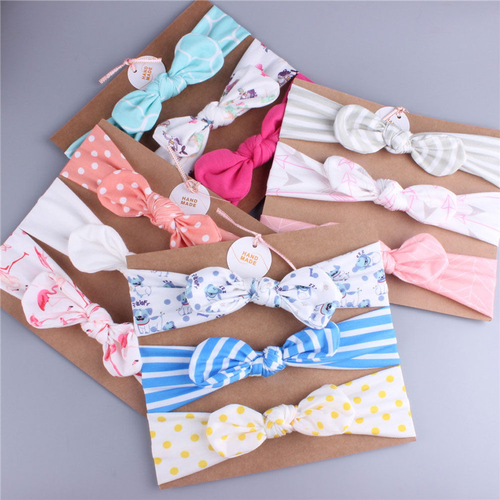 3PCS Elastic Hairband Toddler Kids Girls Boys Head