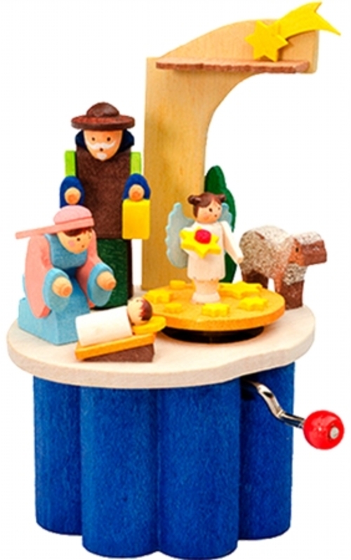 GRAU 148 Graupner Music Box - Nativity Crank
