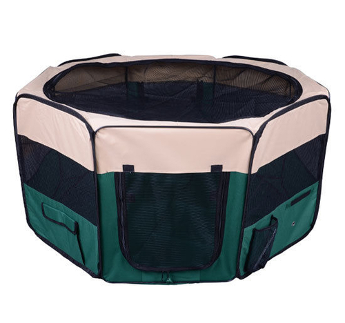 PawHut 47 inch Large Exercise Puppy Pet Playpen Portable Dog Cat Pet