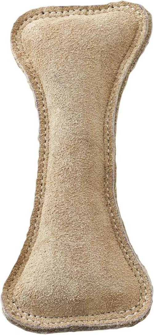 Ethical Dog-Dura-fused Leather Bone- Brown 7 4434