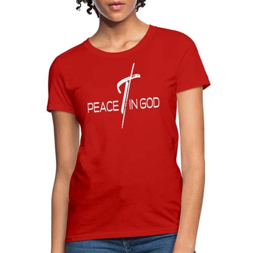 Womens T-shirt - Peace in God Graphic Tee