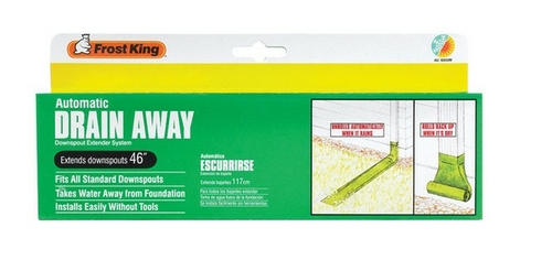 Rain Drain DE46 46 in. Automatic Drain Away for Downspouts