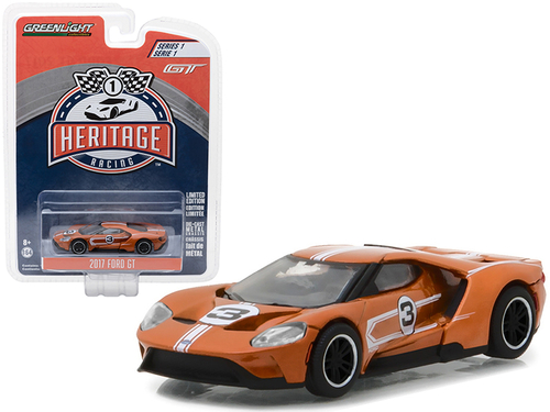 2017 Ford GT #3 Brown (Tribute to 1967 Ford GT40 MK IV #3) \Racing