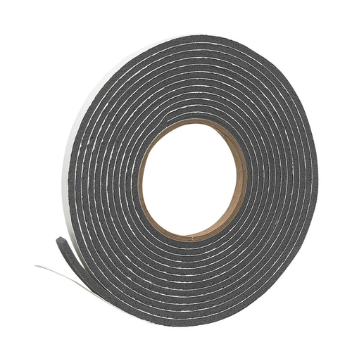 Frost King 5004596 Charcoal Foam & Vinyl Waterproof Weatherseal for Do