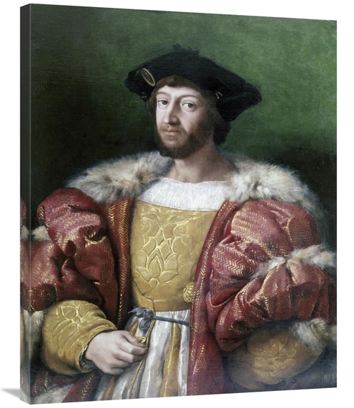 Global Gallery GCS-279532-36-142 36 in. Portrait of Lorenzo De Medici 