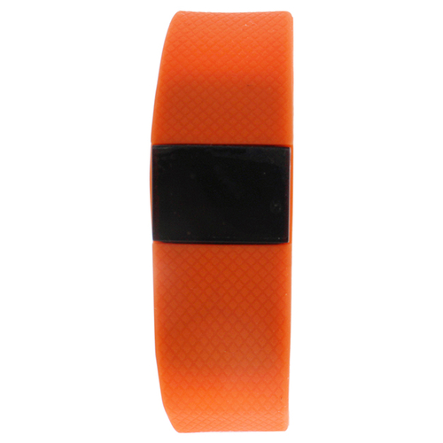 Eclock ACC-1653 EK-H2 Health Sports Orange Silicone Bracelet