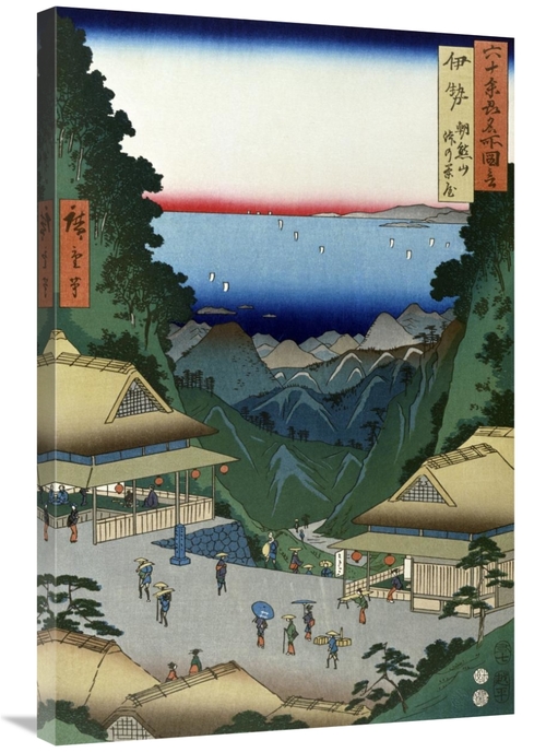 Global Gallery GCS-277990-36-142 36 in. Ise Province, Arama Hills 