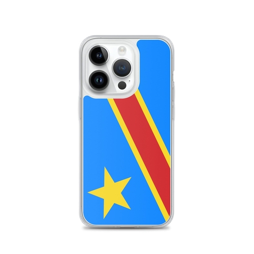 Coque de Télephone Drapeau de la république démocratique du Congo