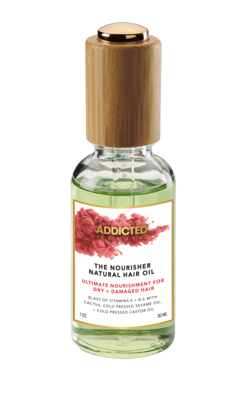 Addicted Beauty Natural Cactus Nourishing Hair Oil