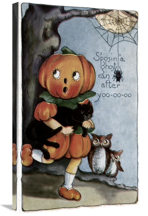 Global Gallery GCS-281126-30-142 30 in. S Posin a Ghost Ran After Yoo-