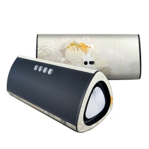 DecalGirl KPM50-WVEL Kicker KPM50 Bluetooth Speaker Skin - White Velve