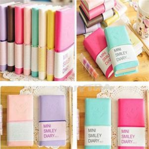 Mini Smiley Notebook Portatable Notebook Notepad