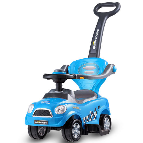 Kids 3 in 1 Ride on Car with Push Handle