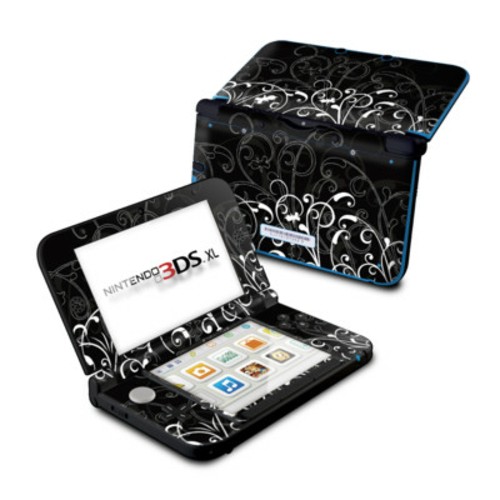 DecalGirl N3DX-BWFLEUR DecalGirl Nintendo 3DS XL Skin - B& W Fleur