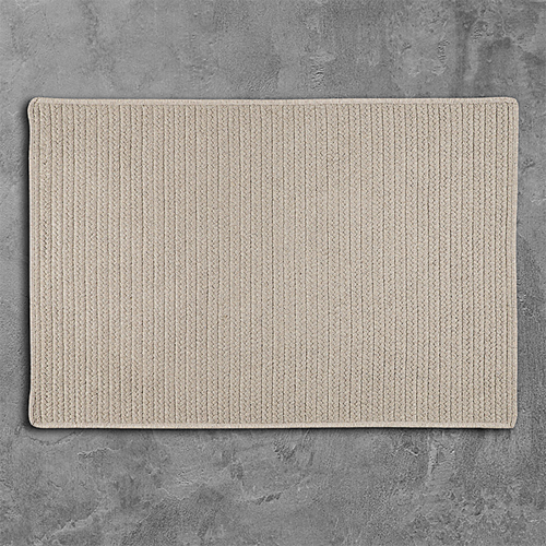 Colonial Mills Rug LS14R036X060S 3 x 5 ft. Sunbrella Solid Braided Rug